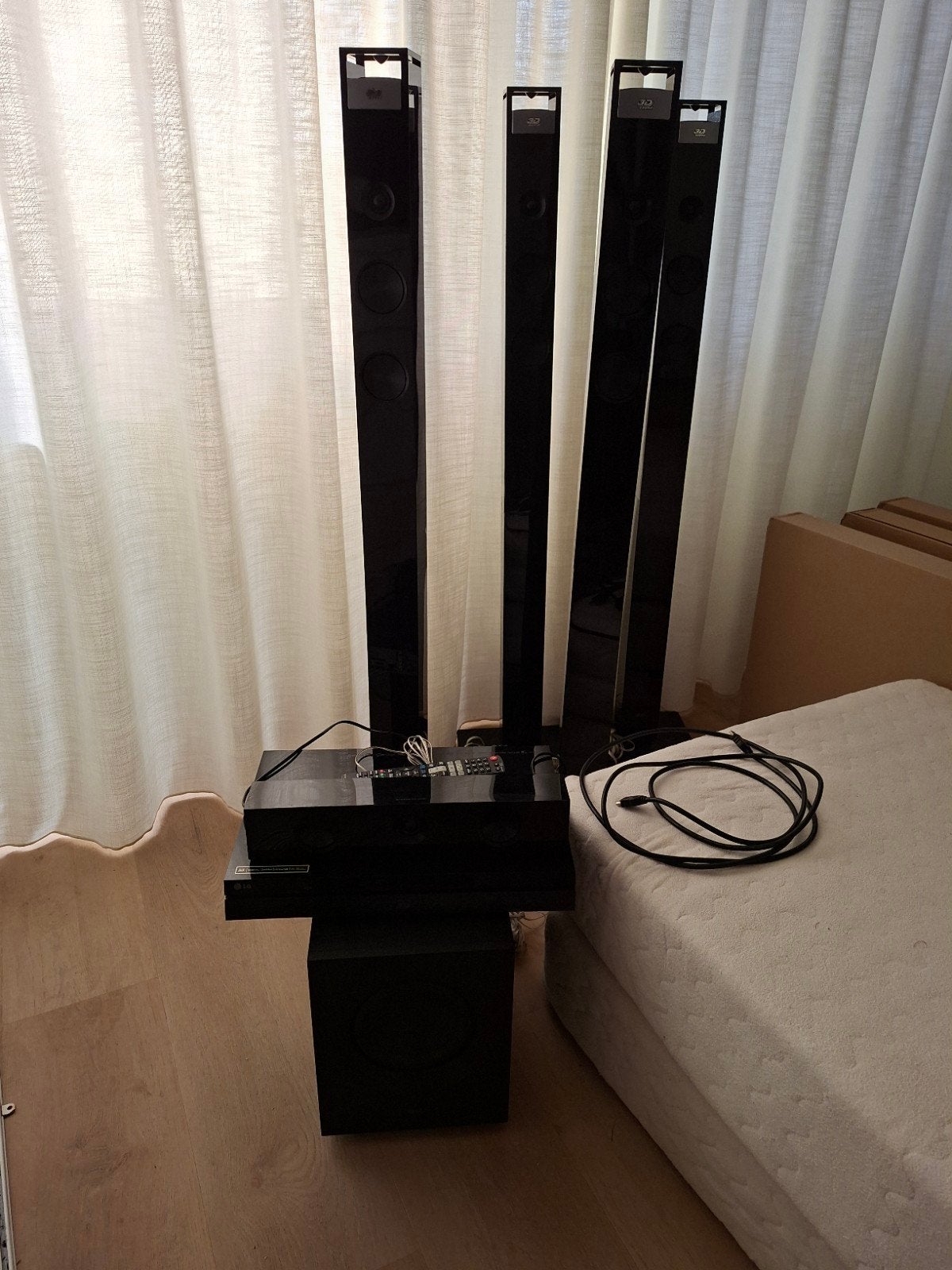 LG HX772 3D Sound Home Cinema met alle toebehoren, Ophalen