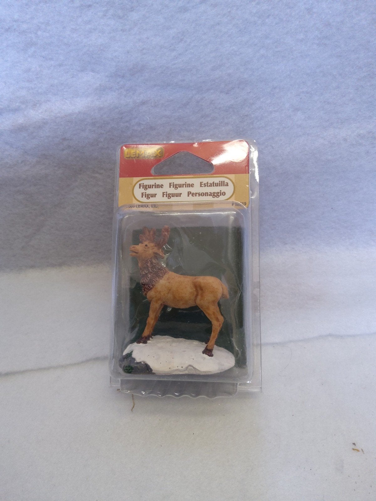 Lemax 52019 Stag - Kerstdorp Figuur Hert B2, Ophalen of Verzenden, Zo goed als nieuw