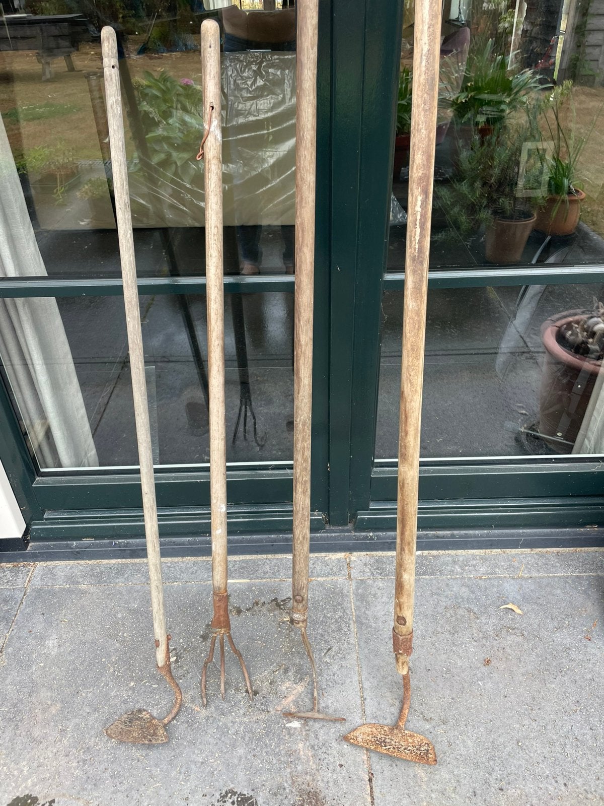 Oud Tuingereedschap, Ophalen, Gebruikt, Schoffel