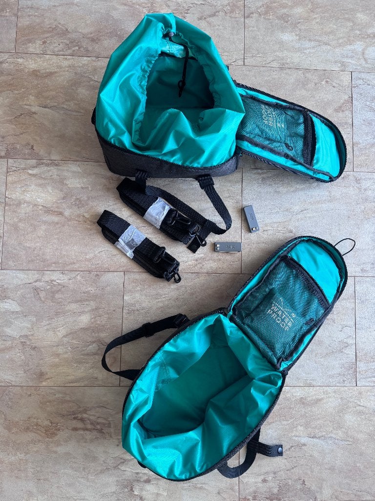 2 Basil  Discovery 365D M MIK Fietstassen 9L, Ophalen, Zo goed als nieuw, Basil  zwart