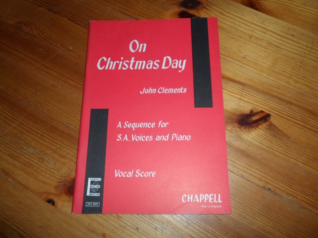 On christmas day - john clements, Muziek en Instrumenten, Piano, Nieuw, Ophalen of Verzenden, Religie en Gospel