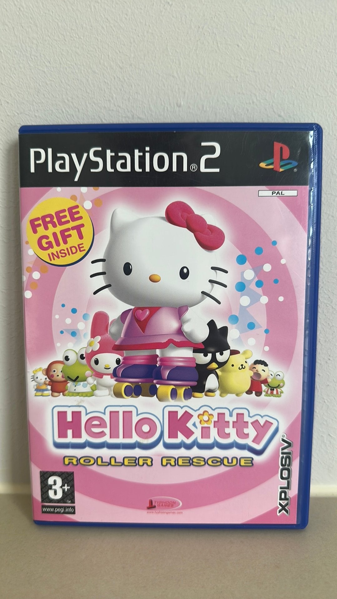 🎮 PS2 Hello Kitty: Roller Rescue SLES-53509, Spelcomputers en Games, Avontuur en Actie, 1 speler, Ophalen of Verzenden, Zo goed als nieuw