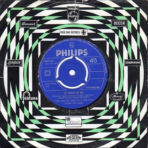 Lenny Kuhr : Hij hoort bij mij (where do i begin) (1972), Cd's en Dvd's, Gebruikt, Originele persing, 7 inch, Ophalen of Verzenden