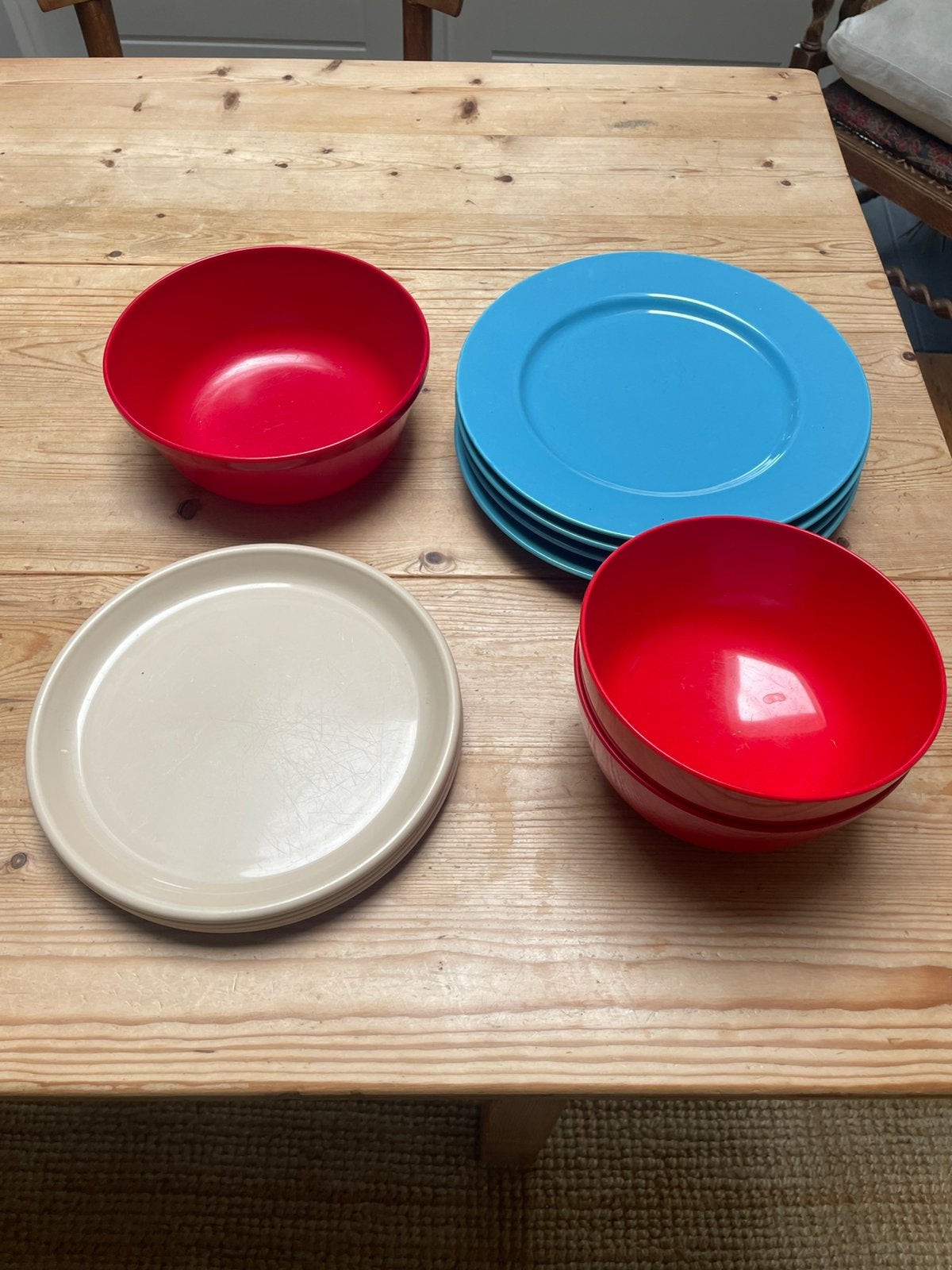 Mepal servies + bestek, Ophalen, Zo goed als nieuw, Overige typen
