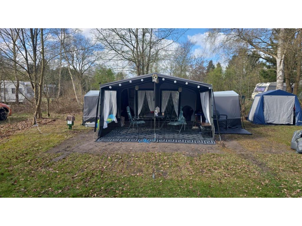 Dethleffs New Line 450 Voortent luifel uitbouw, Caravans en Kamperen, Standaardzit, Bedrijf, 750 - 1000 kg, Kachel