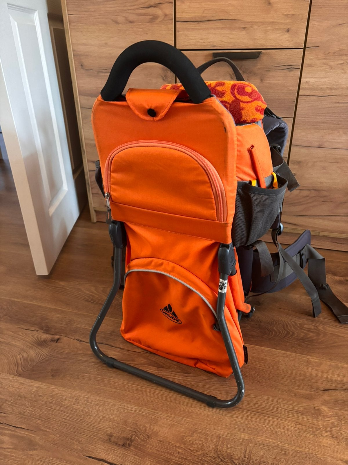 Vaude kinderdrager, Kinderen en Baby's, Babydragers en Draagdoeken, Gebruikt, Rug, Draagzak, Ophalen