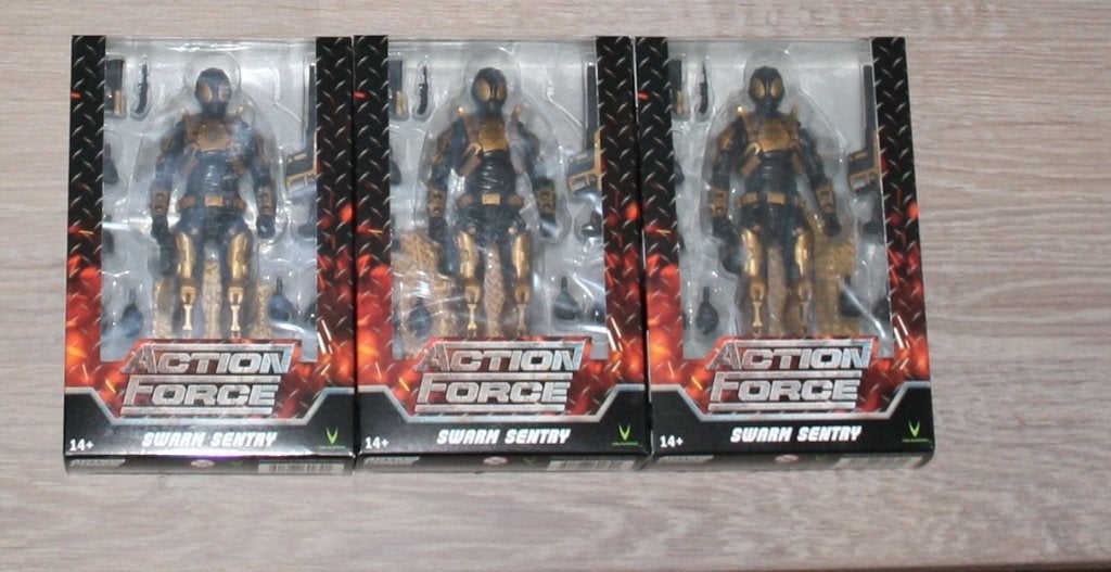 (3x) Valaverse - Swarm Sentry - Action Force, Ophalen of Verzenden, Nieuw