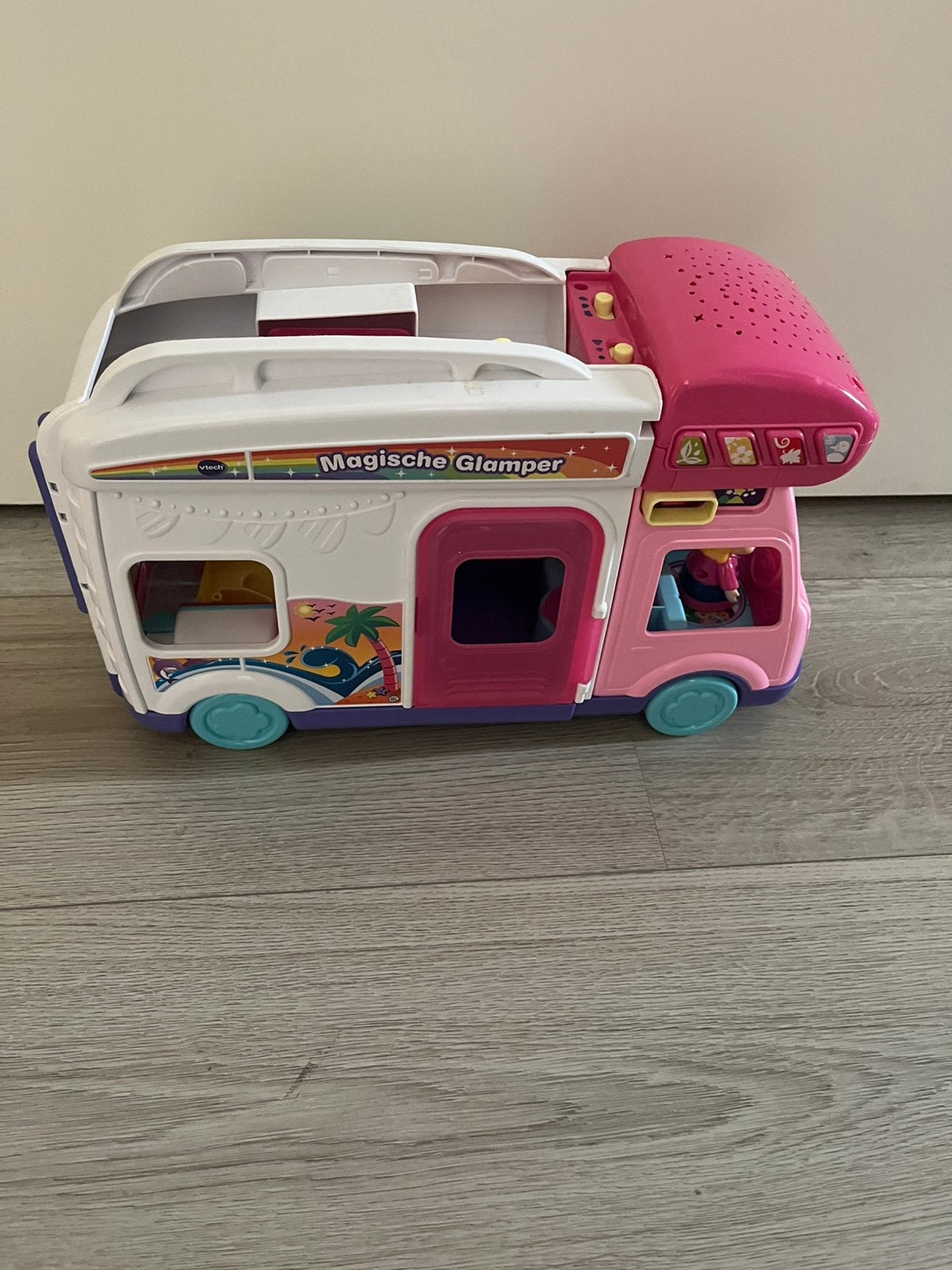 VTech Vrolijke Vriendjes Magische Glamper Camper, Ophalen, Zo goed als nieuw