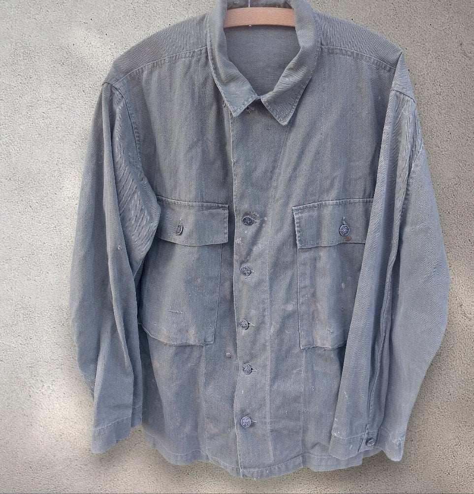 U.S WO2 M43 HBT jas, Verzamelen, Ophalen of Verzenden, Amerika, Kleding of Schoenen