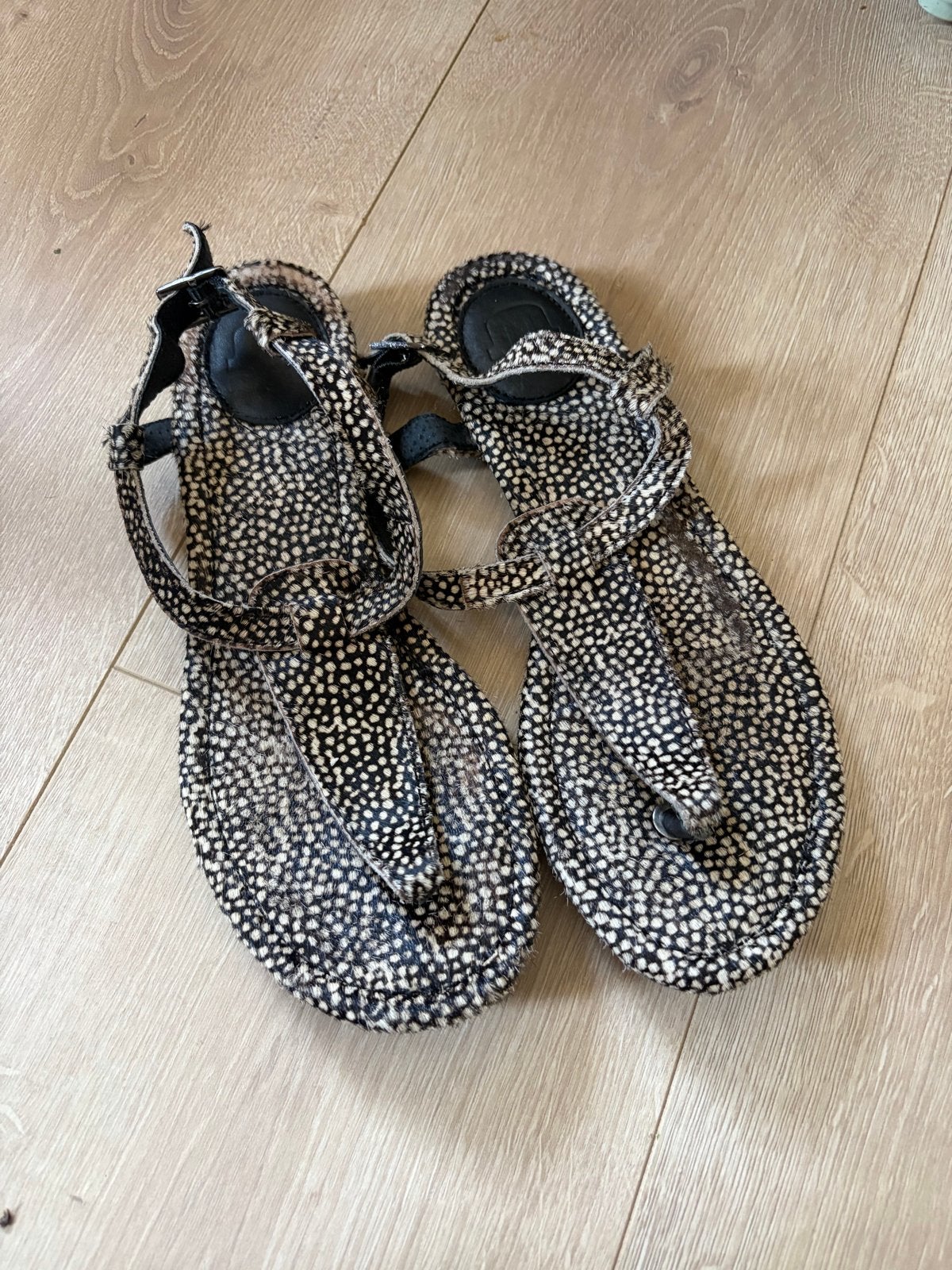 Leren Maruti sandalen maat 37 met lichte gebruikerssporen, Ophalen of Verzenden, Gedragen, Sandalen of Muiltjes