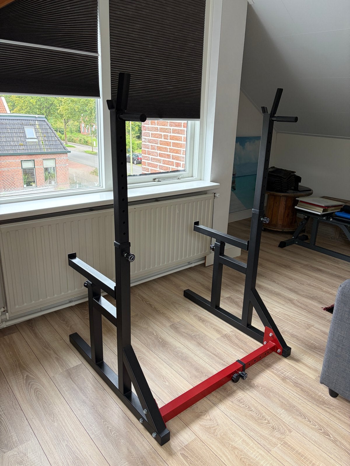 Verstelbare Multi Squat Rack - Krachtstation, Ophalen, Krachtstation, Zo goed als nieuw, Metaal