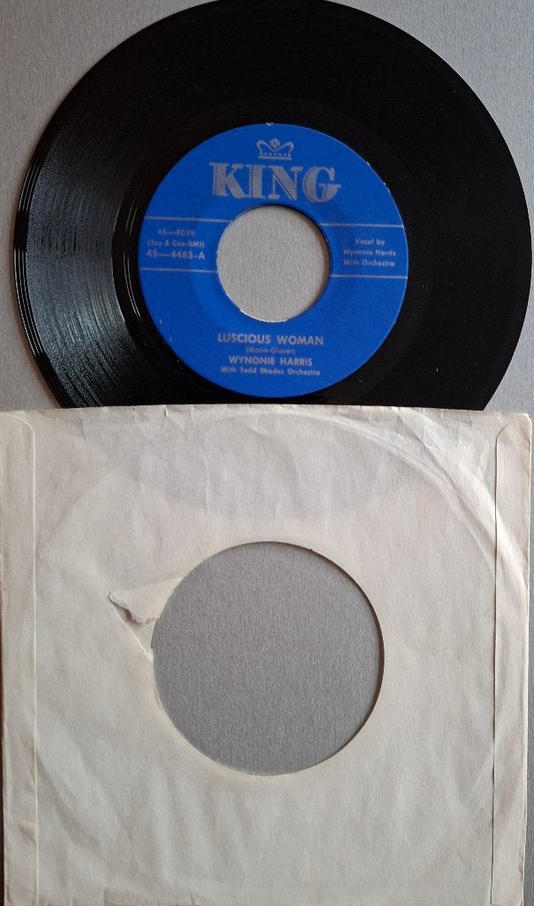 Wynonie Harris - Luscious woman/Lovin’ machine - 7" RE 1974, Gebruikt, Overige genres, 7 inch, Ophalen of Verzenden