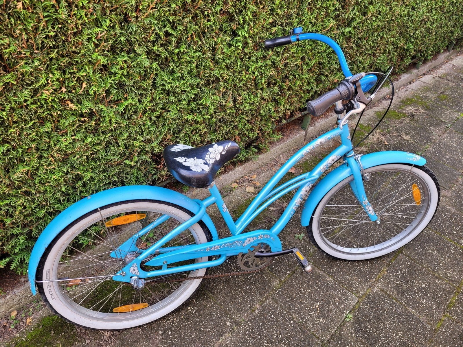 Nette goedrijdende Electra cruises 3 versnellingen terugtrap, Fietsen en Brommers, Ophalen, Terugtraprem, Gebruikt, Staal