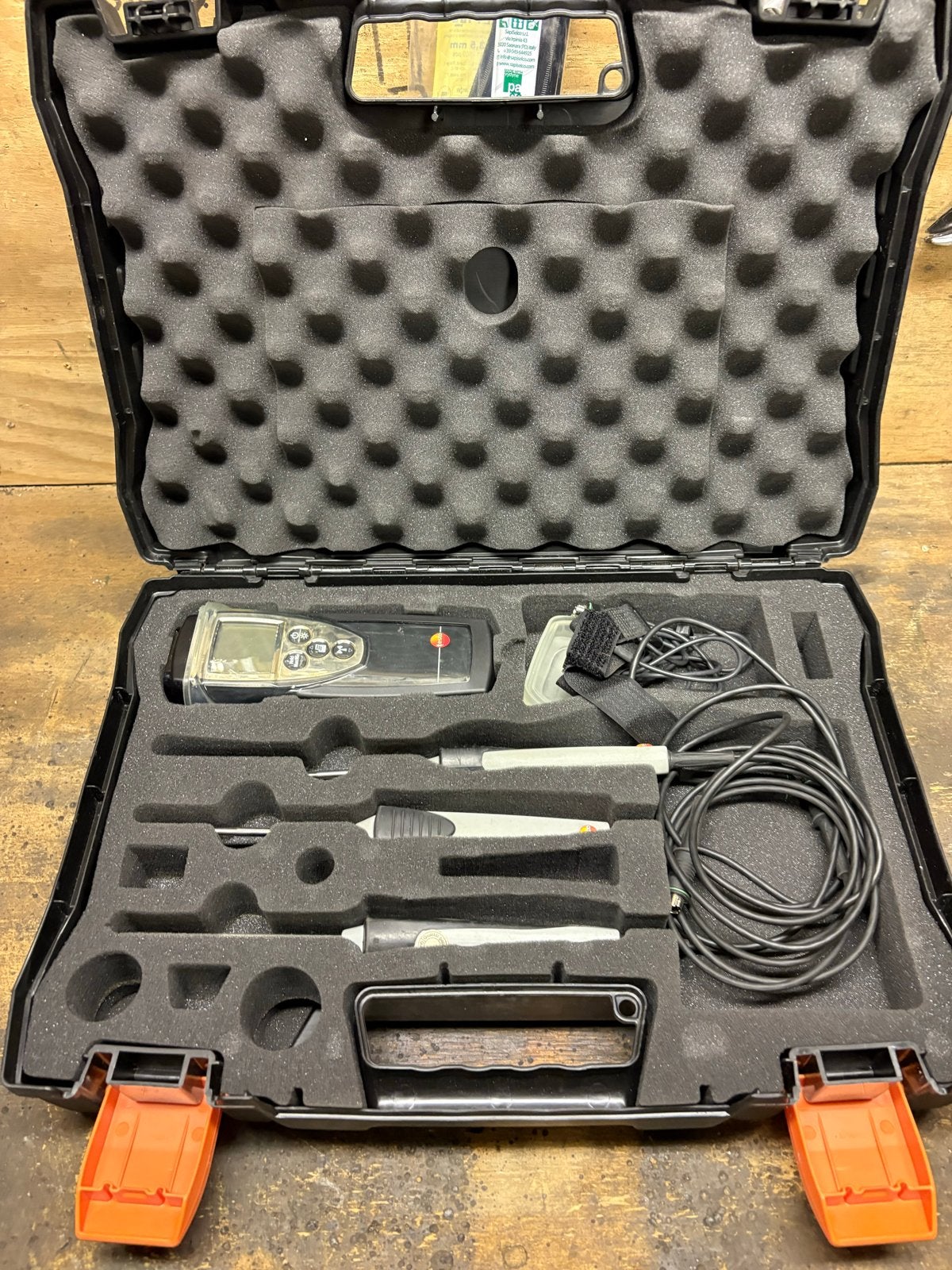 Testo 110 Professionele Temperatuurmeter Set met 3 NTC Voele, Ophalen of Verzenden, Gebruikt, Temperatuur