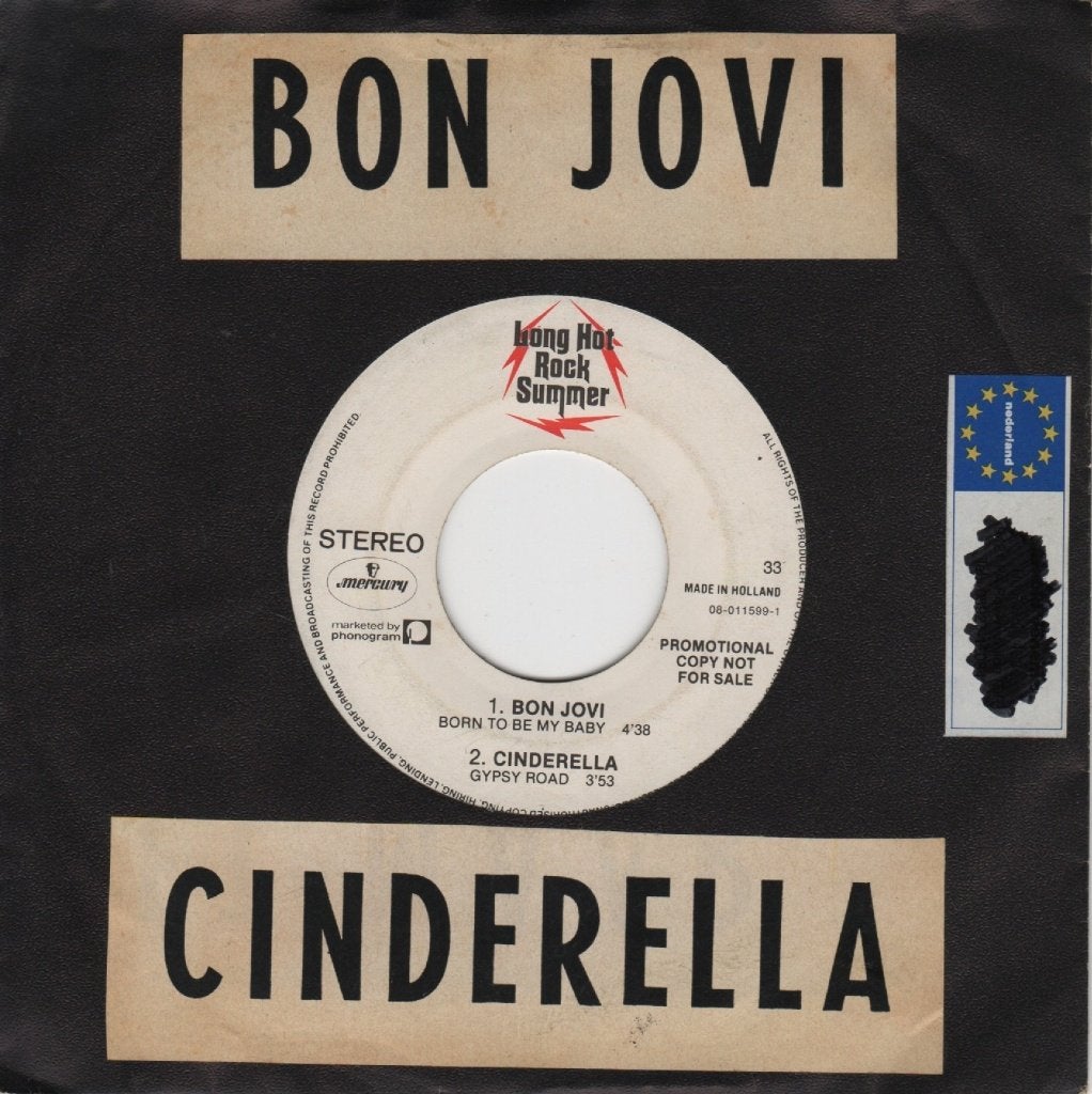 long hot rock summer promo 7inch single, Ophalen of Verzenden, Zo goed als nieuw, Rock en Metal