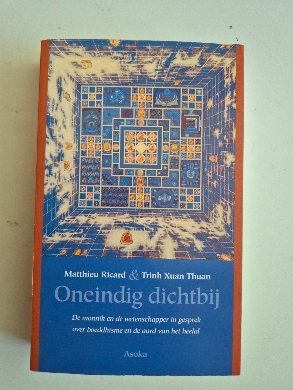 Oneindig dichtbij: Boeddhisme en de aard van het heelal, Boeken, Spiritualiteit algemeen, Ophalen of Verzenden, Zo goed als nieuw