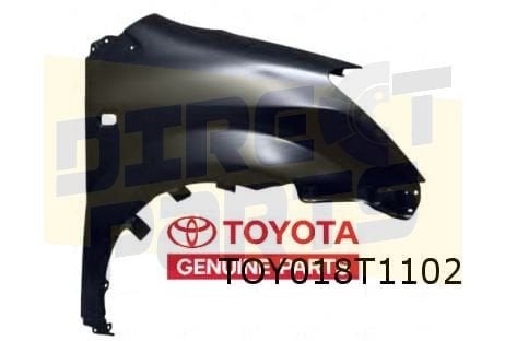 Toyota Verso voorscherm Rechts (5/04-4/09) Origineel! 538110, -, Verzenden, -, Nieuw