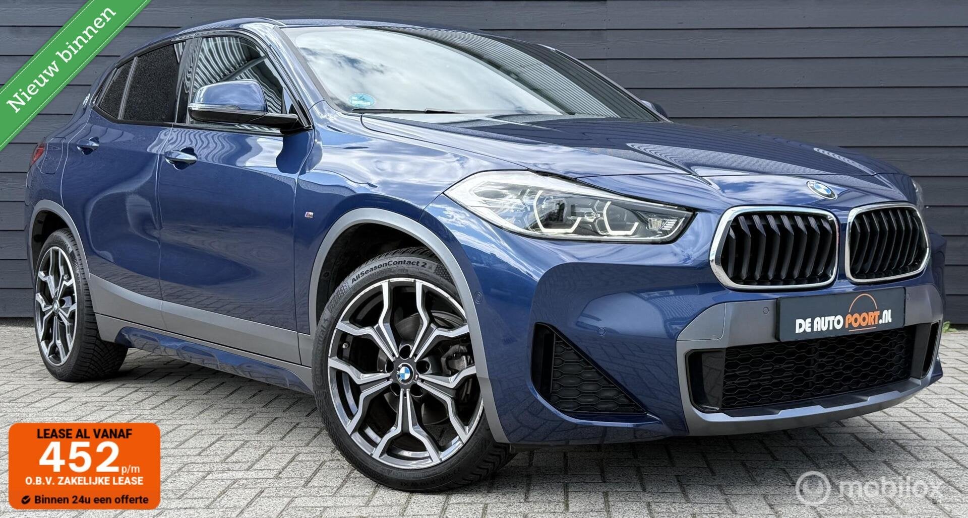 BMW X2 sDrive18i Executive M-Sport Kuipstoel/LED/Winterpakke, Auto's, Voorwielaandrijving, Dealer onderhouden, Gebruikt, Met garantie (alle)