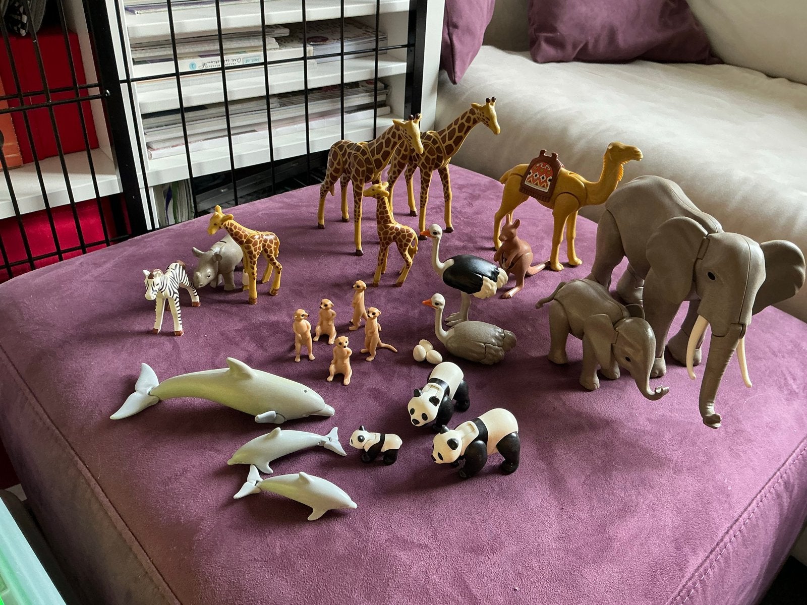 Grote collectie Playmobil dieren (wild, boerderij, water), Kinderen en Baby's, Ophalen, Gebruikt