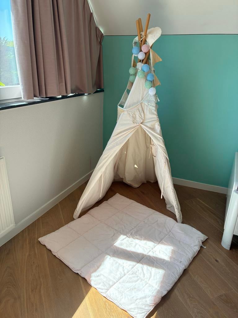 Little Dutch Tippie tent met speelmat en lichtslinger, Ophalen, Zo goed als nieuw, Jongen of Meisje