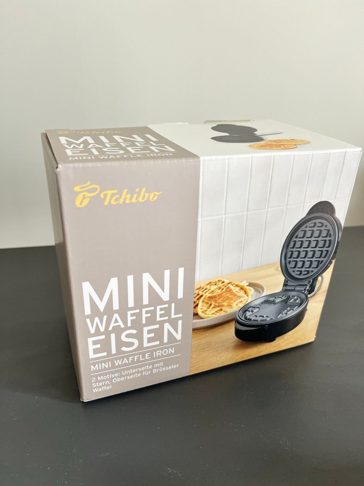 Tchibo mini-wafelijzer - Nieuwstaat, nooit gebruikt!, Ophalen, Nieuw