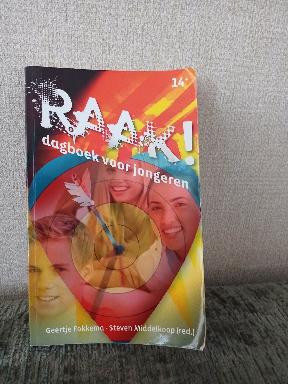 S. Middelkoop - Raak! dagboek voor jongeren Geertje Fokkema, Ophalen of Verzenden, Gelezen, S. Middelkoop; G. Fokkema
