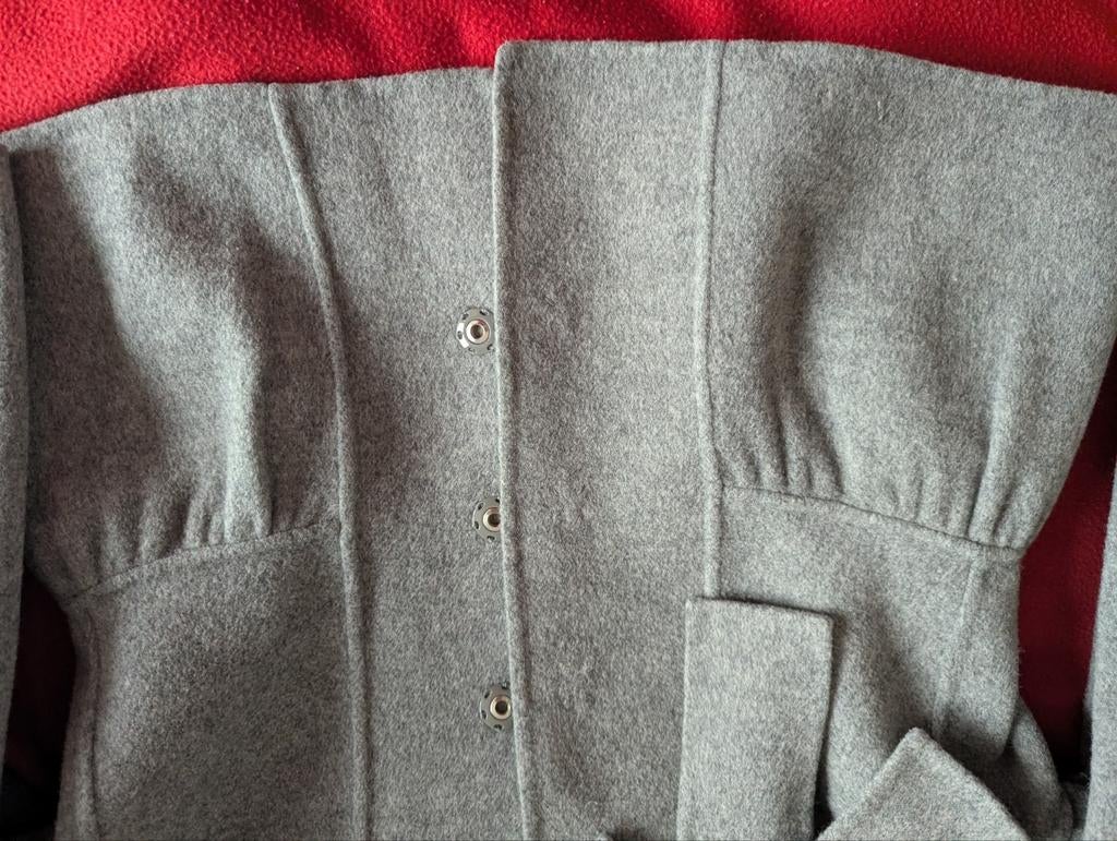 Paule Ka jasje grijs met strik, Kleding | Dames, Ophalen of Verzenden