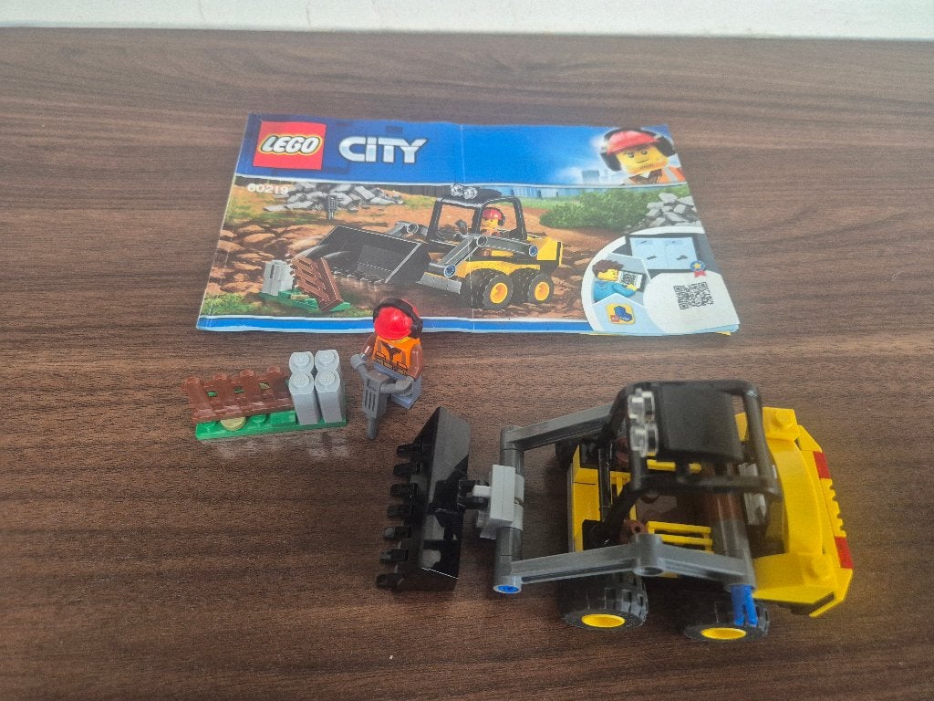 LEGO City Bouwlader - 60219, Kinderen en Baby's, City, Lego, Ophalen of Verzenden, Zo goed als nieuw