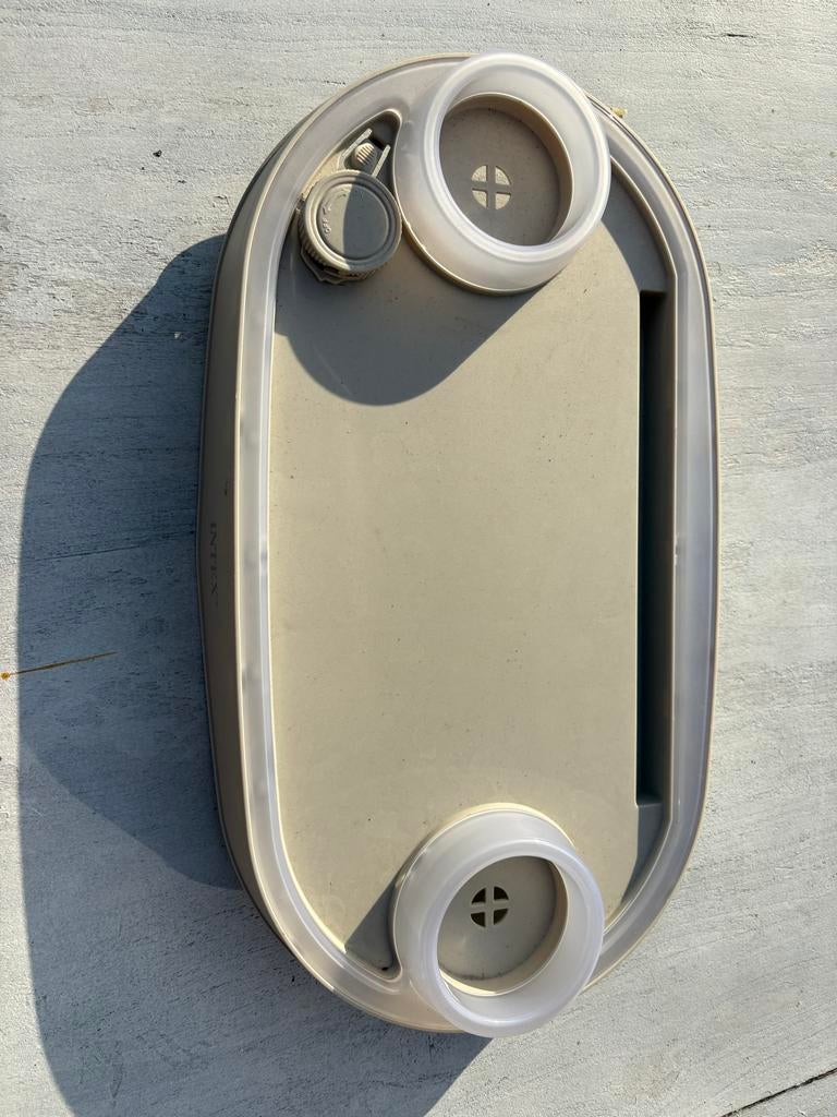Intex Jacuzzi Tafel - Handige Drijvende Dienblad, Ophalen of Verzenden, Zo goed als nieuw, Vast