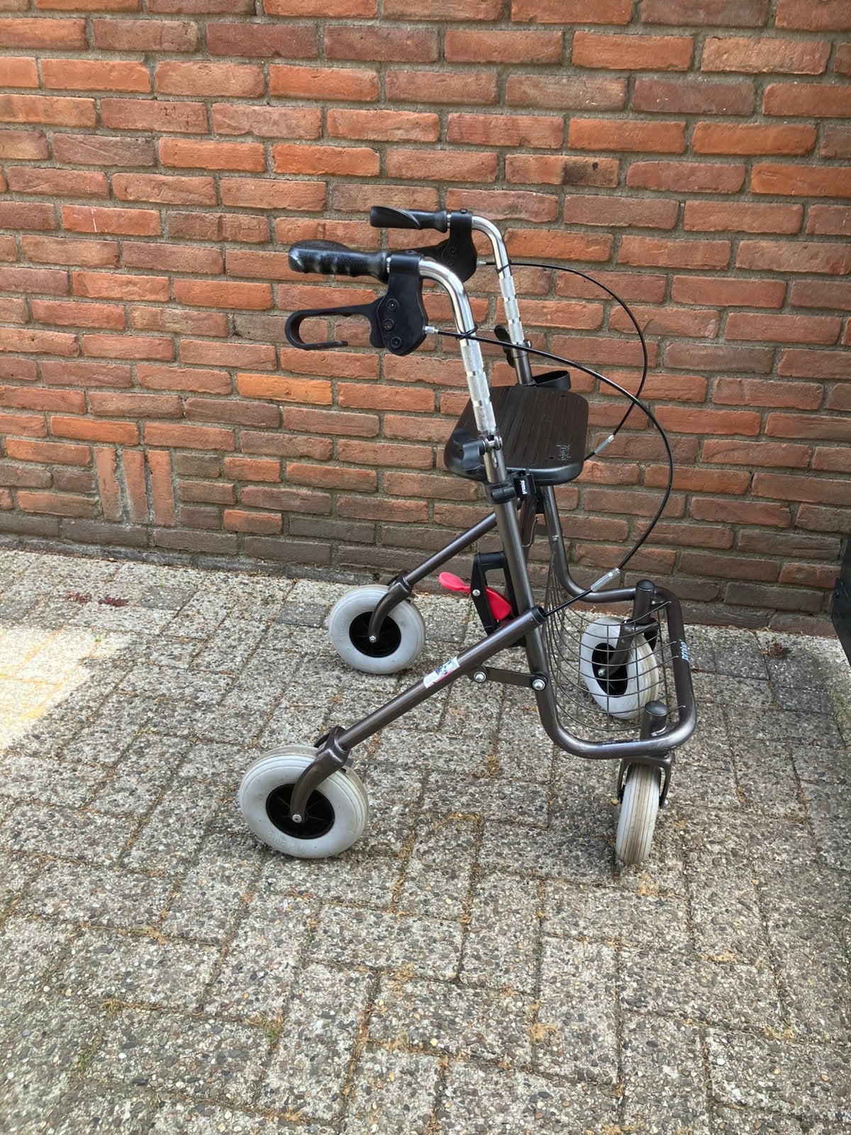 Onverslijtbare Premis provo rollator, Ophalen, Opvouwbaar, Zo goed als nieuw