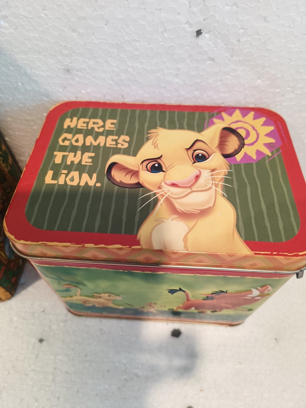 De Leeuwenkoning Blikken Muziekdoos - Disney, Verzamelen, Blikken, Ophalen of Verzenden
