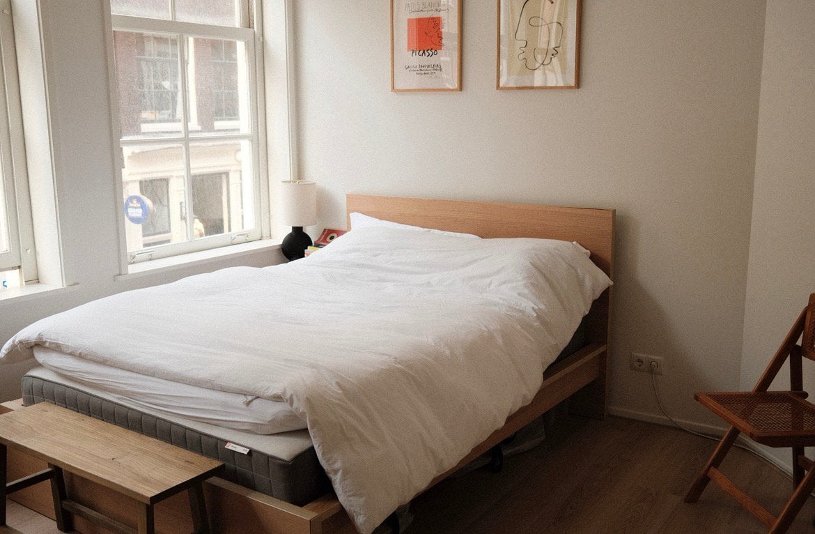 Gratis op te halen Ikea bed 140x200, Huizen en Kamers, Kamers te huur