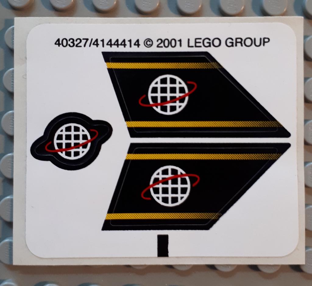 6772stk01 (1) of 6773stk01 Sticker Sheet  (4032-4144414), Ophalen of Verzenden, Gebruikt