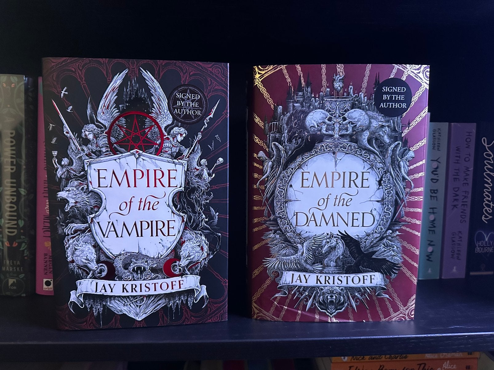 Empire of the Vampire + Damned|Hardcover| Signed Waterstones, Ophalen of Verzenden, Nieuw
