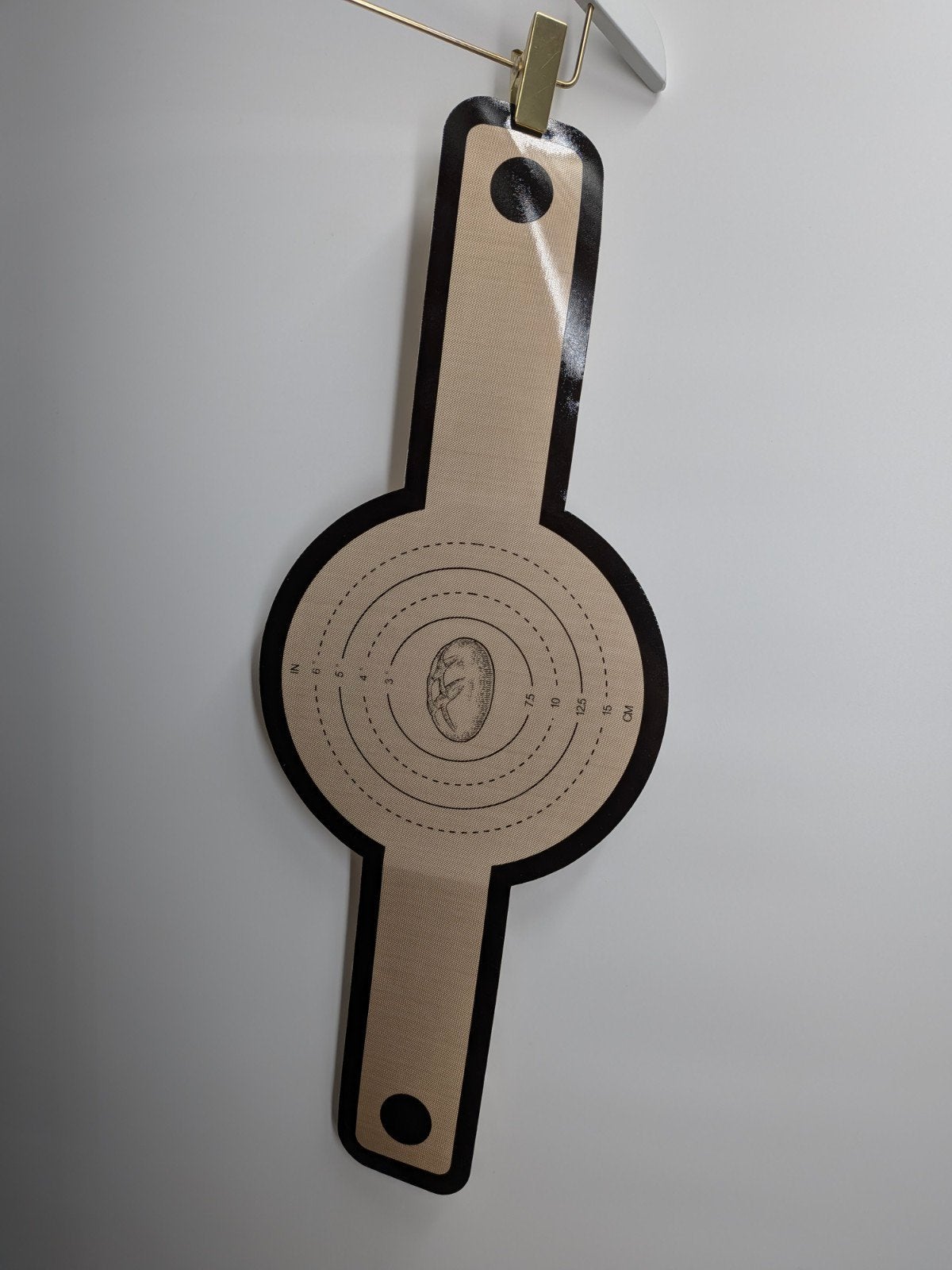 Flexibele Broodbakvorm Zwart/Beige met Maatverdeling, Zuurdesem, Overige typen, Nieuw, Ophalen of Verzenden