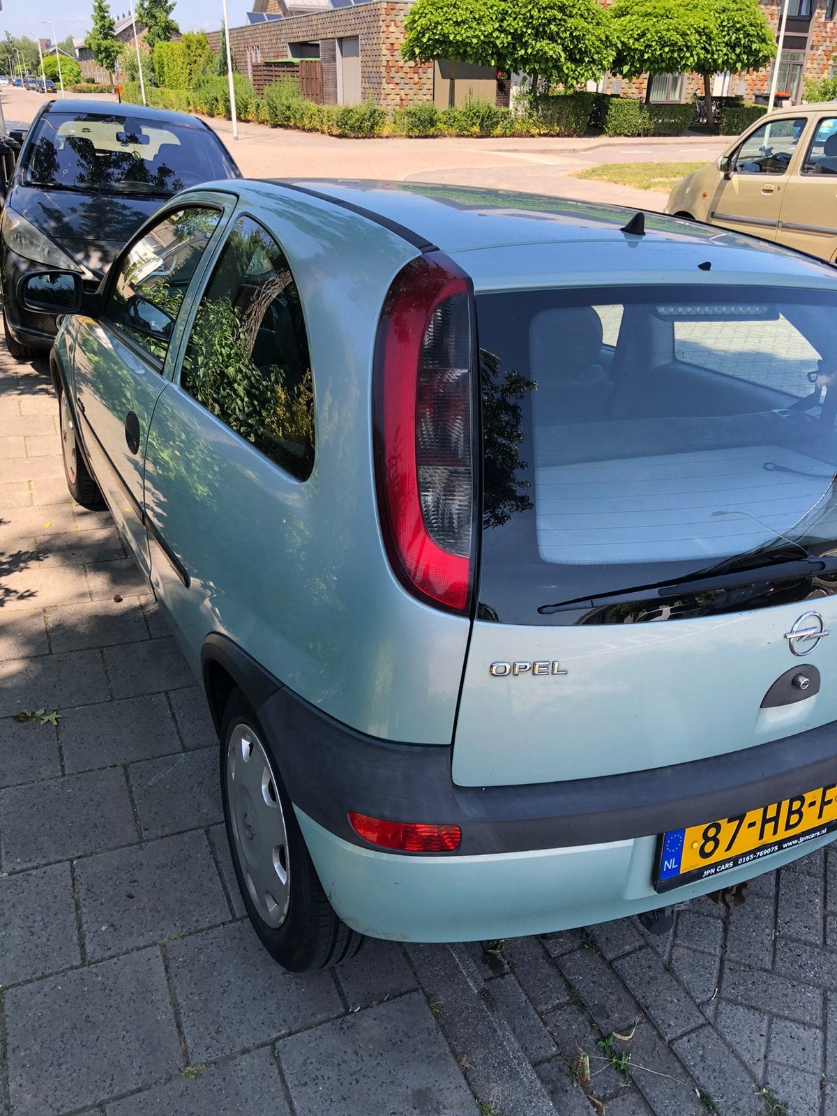 Opel Corsa 1.2 16V 3D 2001 Groen, Auto's, Opel, Particulier, Corsa, Benzine, C, Hatchback, Handgeschakeld, Origineel Nederlands