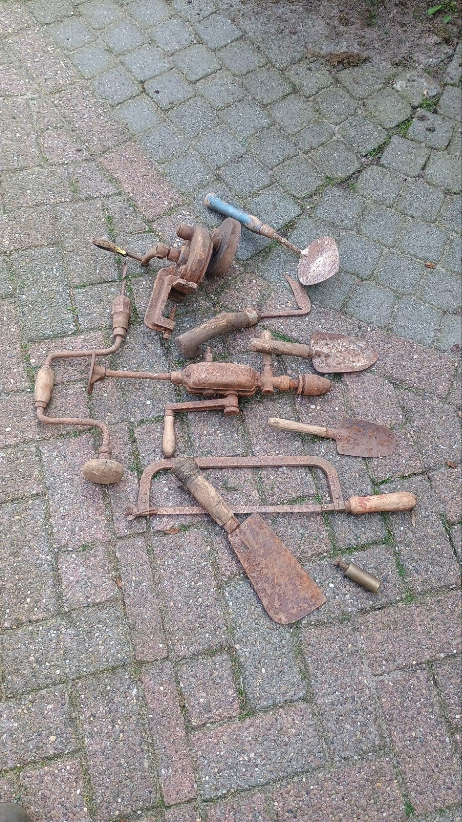 Diverse oude gereedschappen - Antieke collectie, Ophalen of Verzenden