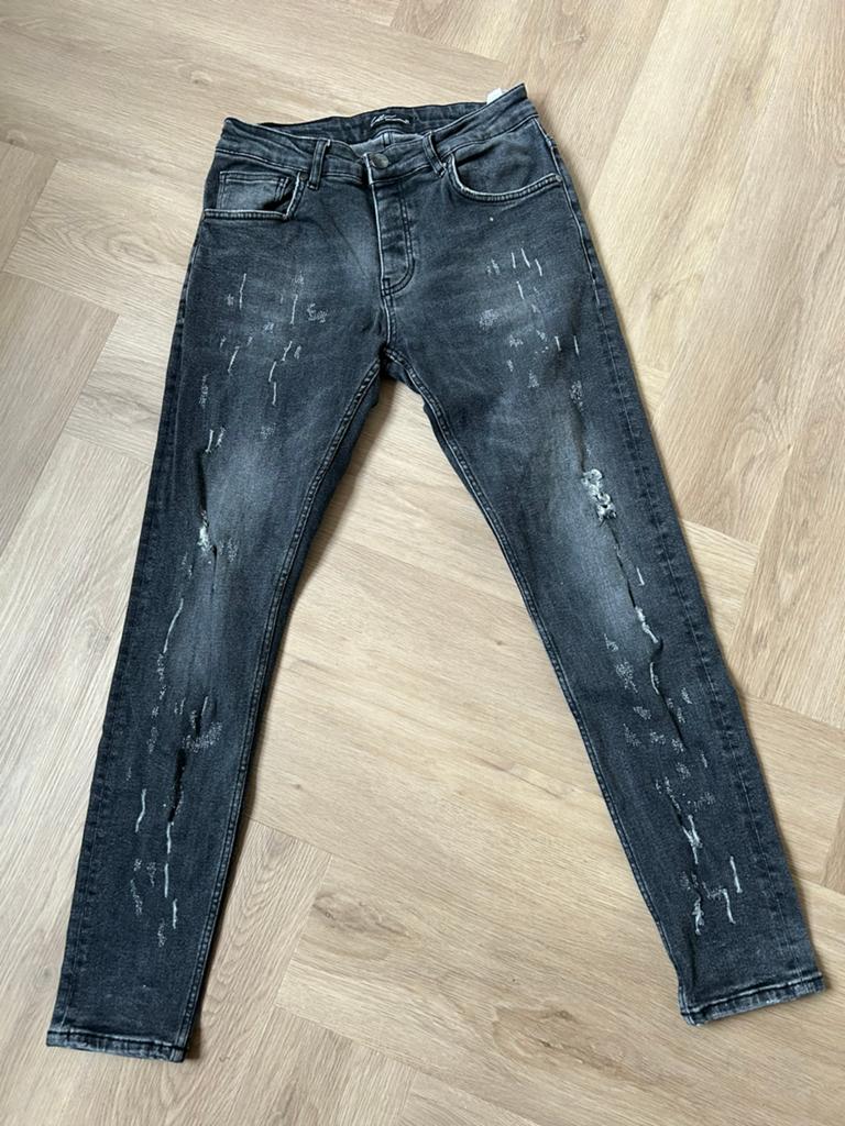 Spijkerbroek W 32, Ophalen of Verzenden, Zo goed als nieuw, Zwart, W32 (confectie 46) of kleiner