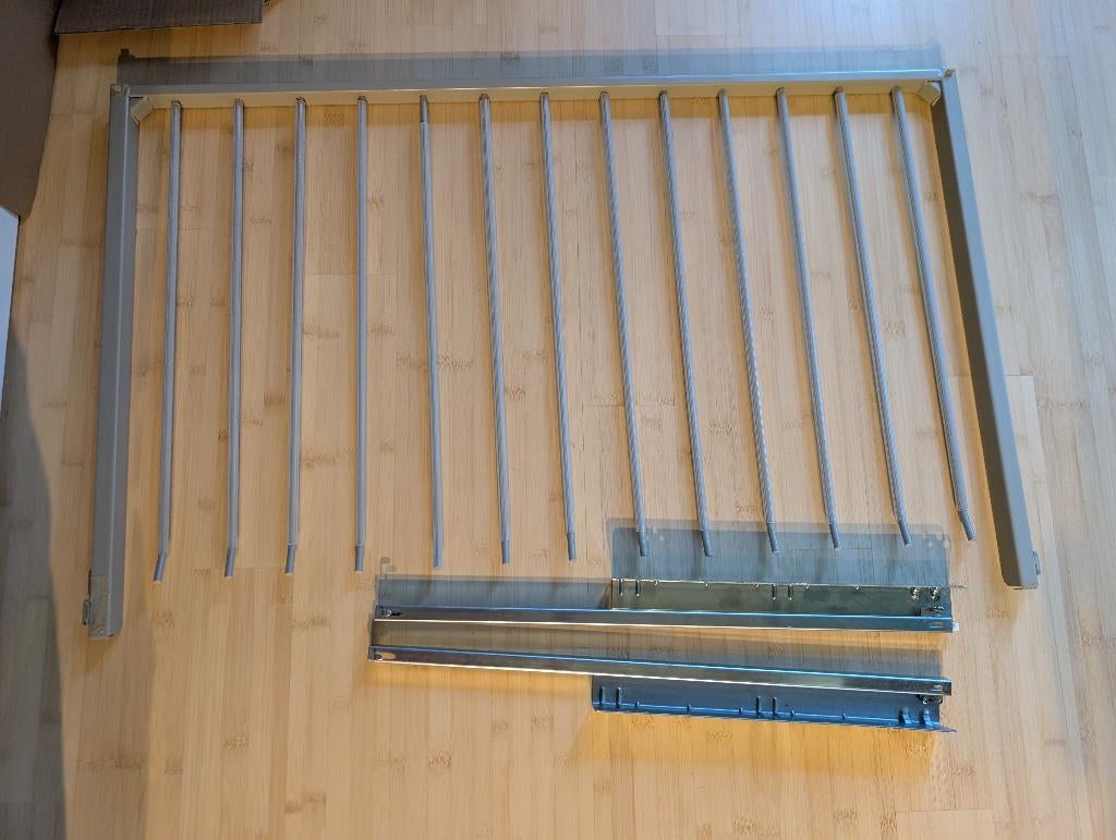 IKEA Uittrekbare broekhanger, 100x58 cm (voor pax kast), Ophalen, Gebruikt, 50 tot 100 cm, Minder dan 100 cm