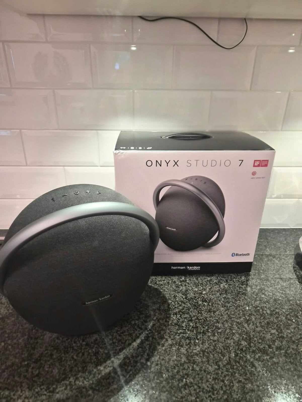 harman kardon onyx studio 7, Audio, Tv en Foto, Luidsprekers, AUX-ingang, Ophalen of Verzenden, Zo goed als nieuw, Draagbare speaker