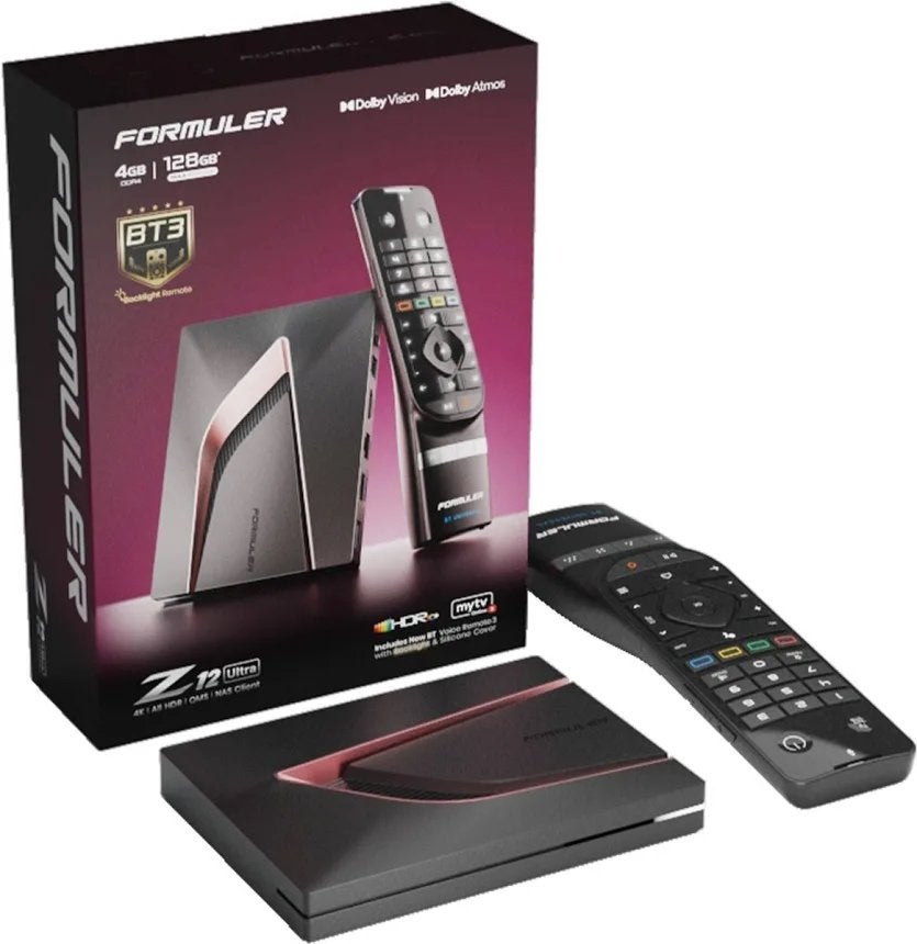 TOPACTIE Formuler Z12 Ultra 4K Android TV Box IPTV BT WIFI, Ophalen of Verzenden, Nieuw, Decoder