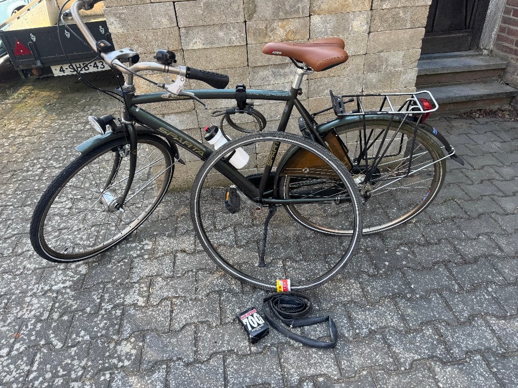 Sparta fiets, Ophalen, Gebruikt, Velgrem, Versnellingen