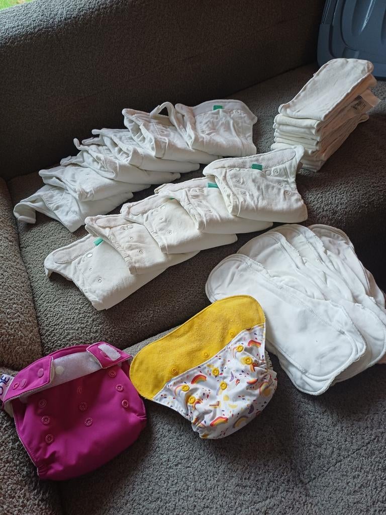 Wasbare luiers, Kinderen en Baby's, Babykleding | Overige, Gebruikt, Jongetje of Meisje, Ophalen of Verzenden