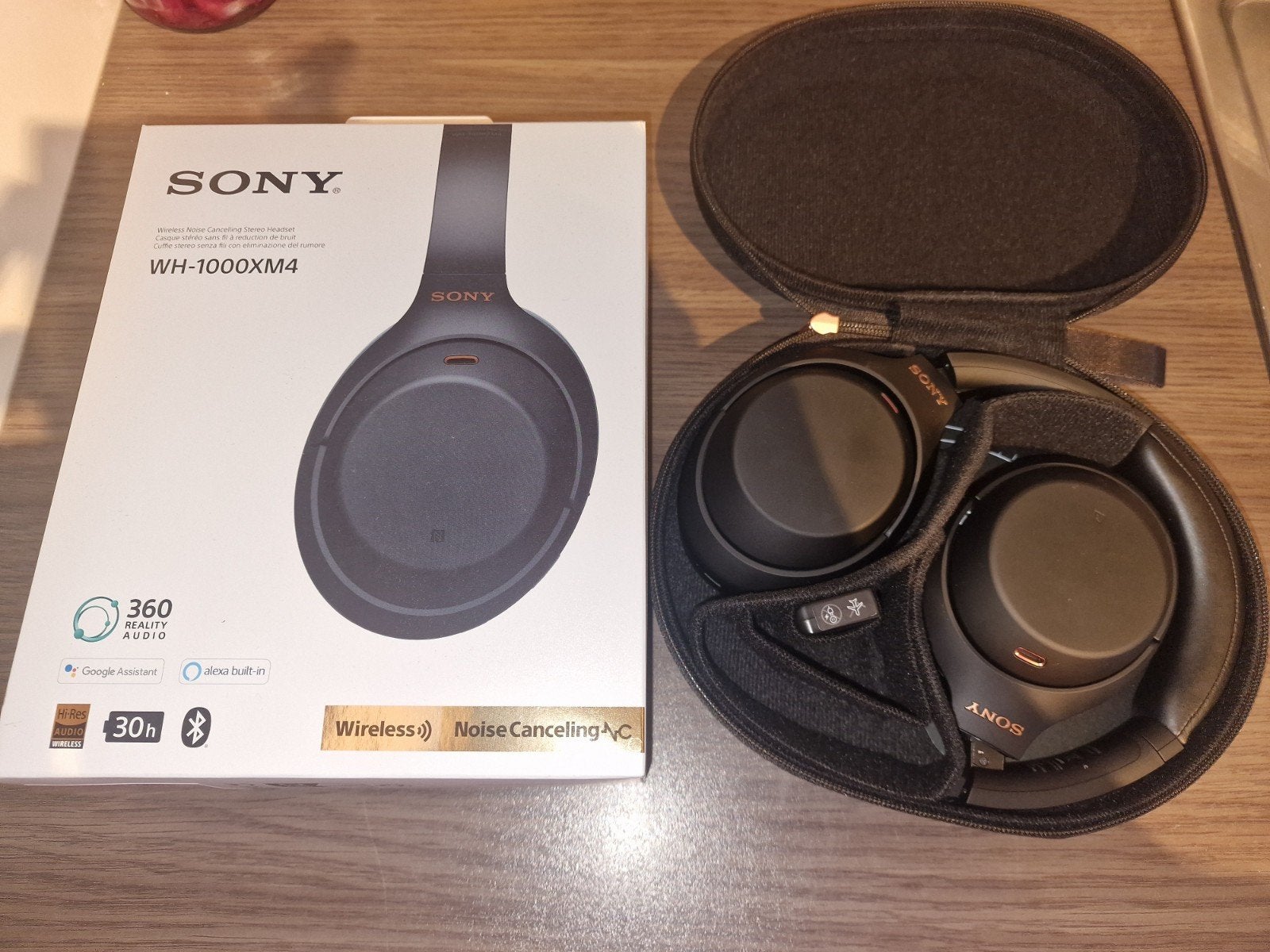 Sony WH-1000XM4 Draadloze Noise Cancelling Koptelefoon