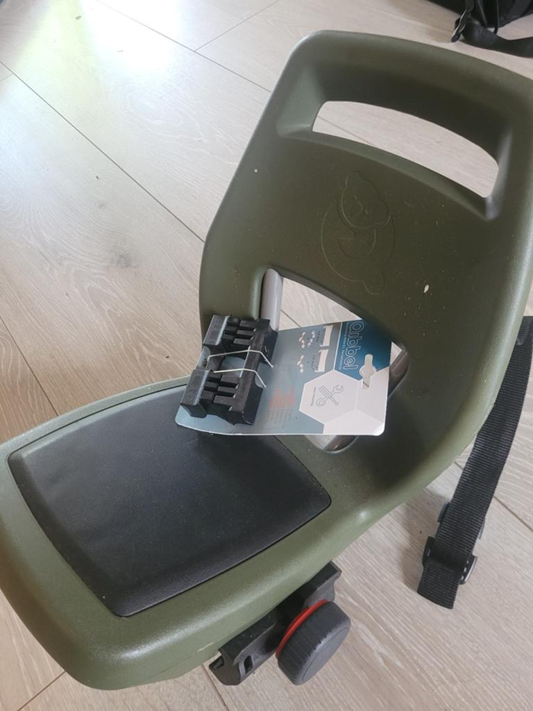 Bobike Mini Exclusive achterzitje - Groen, Ophalen, Gebruikt