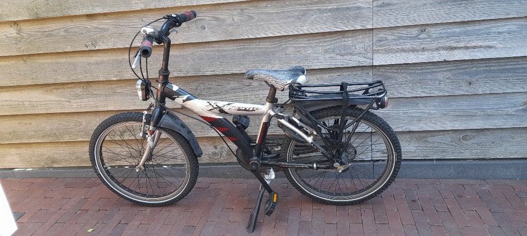 Jongensfiets 20 inch loekie, Ophalen, Terugtraprem, Gebruikt, Loekie