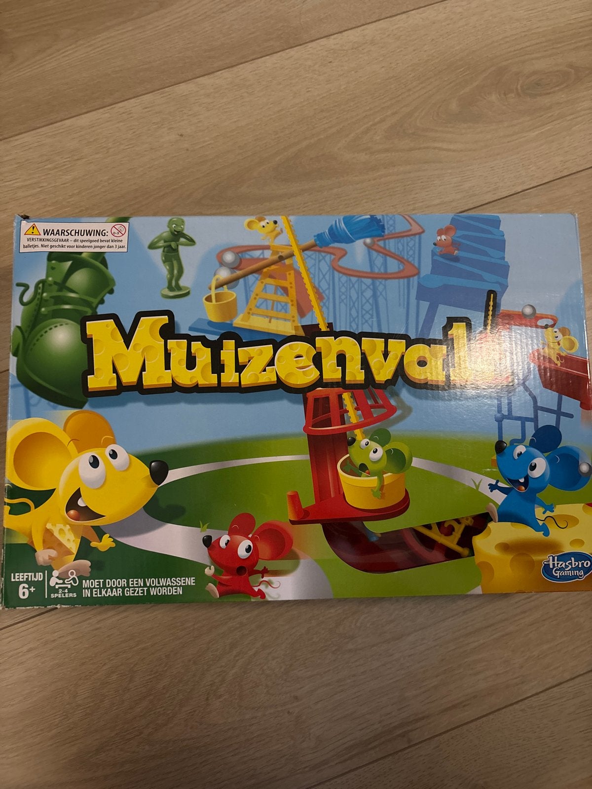 Muizenval Bordspel van Hasbro Gaming, Hobby en Vrije tijd, Drie of vier spelers, Ophalen of Verzenden, Zo goed als nieuw
