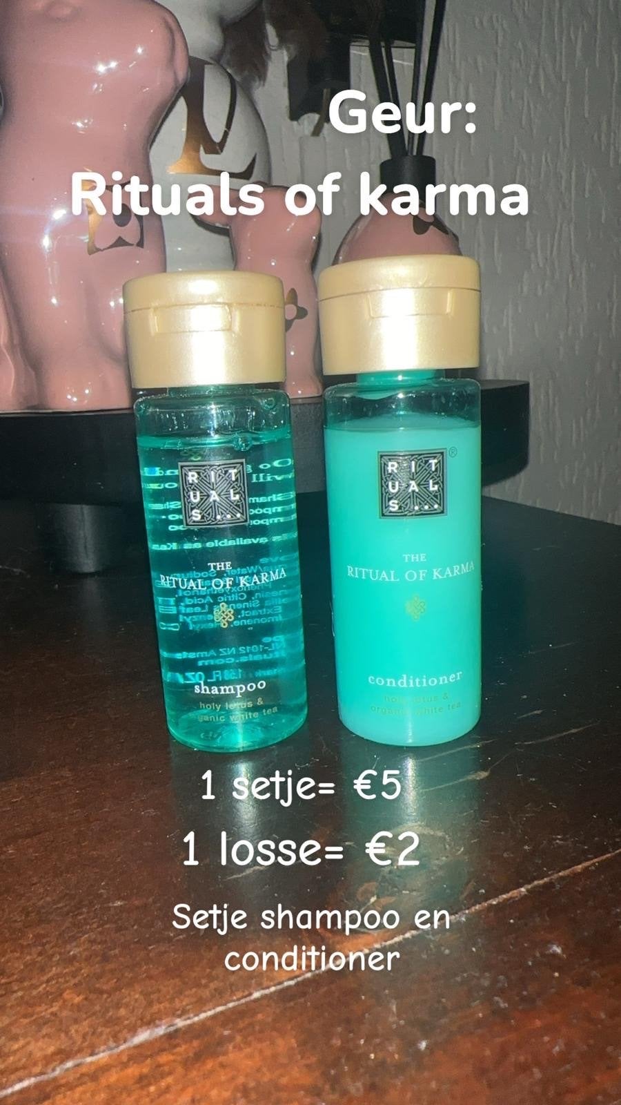 Rituals of Karma Shampoo & Conditioner Set, Ophalen, Nieuw, Shampoo of Conditioner