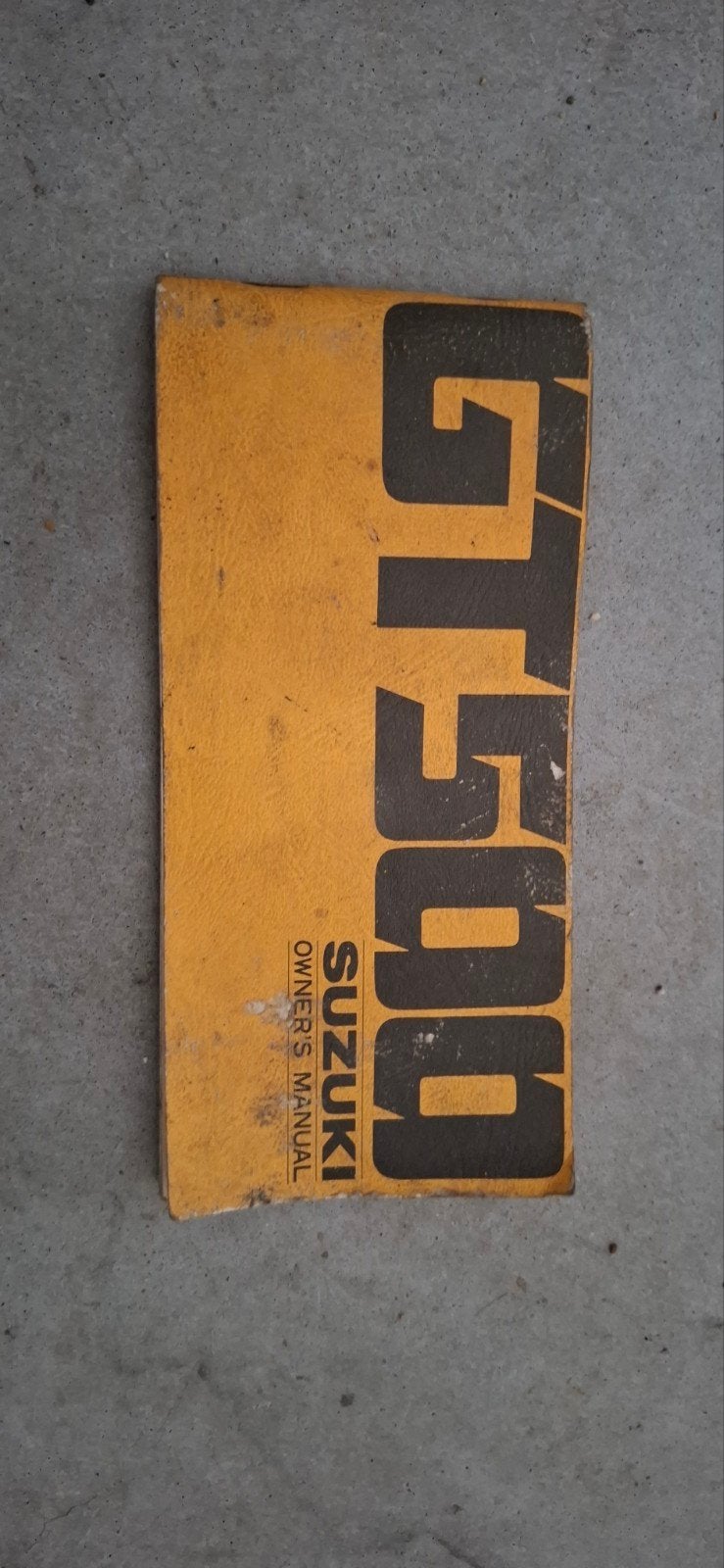 Suzuki gt500 instructieboekje gt 500 handleiding, Motoren, Ophalen of Verzenden, Suzuki
