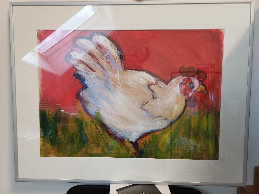 Kleurenets afm 66 x 51 cm ingelijst van Marian Mijnhardt, Ets, Ingelijst, 66 cm, 2000 tot heden
